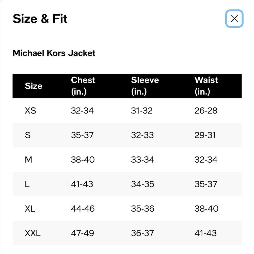 MICHAEL KORS Men's Colorblocked Track Jacket XL - Picture 8 of 8